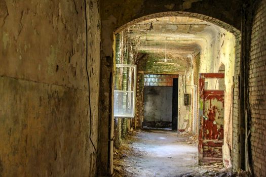 Ruins of Beelitz-Heilstätten Lost place Berlin Brandenburg;