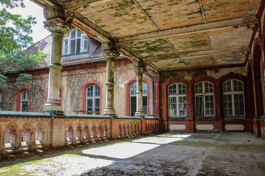 Ruins of Beelitz-Heilstätten Lost place Berlin Brandenburg;