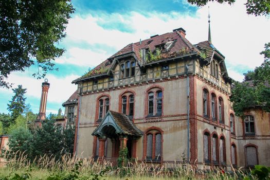 Ruins of Beelitz-Heilstätten Lost place Berlin Brandenburg;