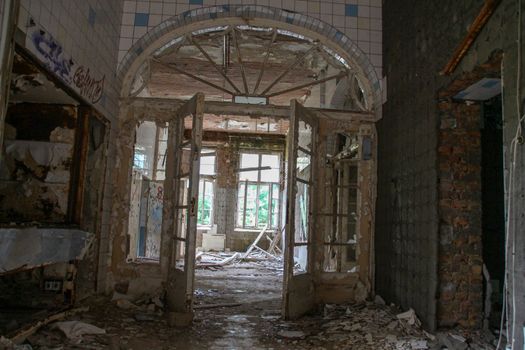 Ruins of Beelitz-Heilstätten Lost place Berlin Brandenburg;