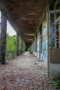 Ruins of Beelitz-Heilstätten Lost place Berlin Brandenburg;