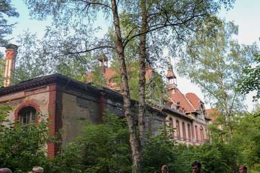 Ruins of Beelitz-Heilstätten Lost place Berlin Brandenburg;
