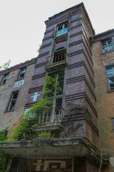 Ruins of Beelitz-Heilstätten Lost place Berlin Brandenburg;