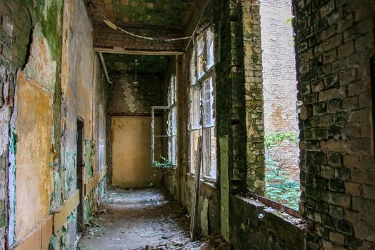 Ruins of Beelitz-Heilstätten Lost place Berlin Brandenburg;