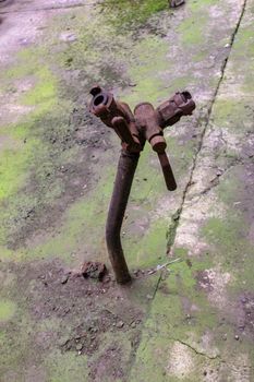 Lost Place garage of railway