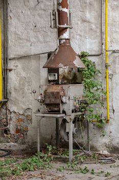 Lost Place garage of railway