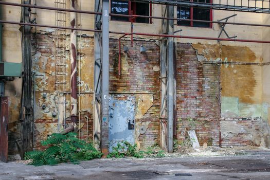 Lost Place garage of railway