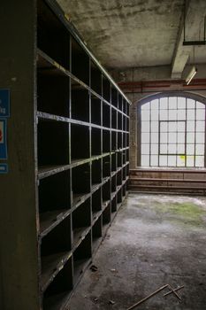 Lost Place garage of railway