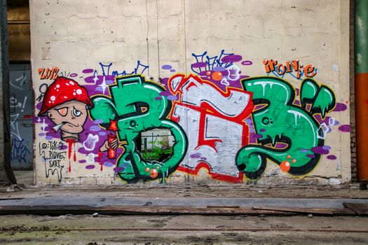 Lost Place garage of railway