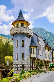 House in the Rhodope Mountains. Trigrad Gorge. Bulgaria