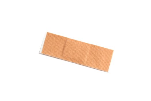 Medical patch isolated on white background