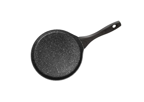Frying pan, kitchen utensils, isolated on white background