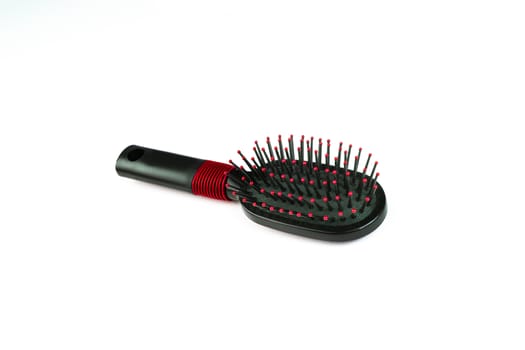 Hair black combs isolated on a white background