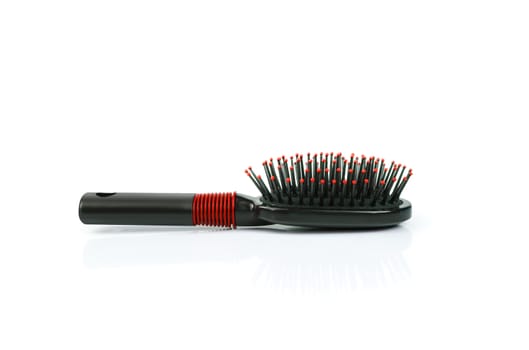 Hair black combs isolated on a white background