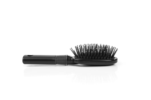 Hair black combs isolated on a white background