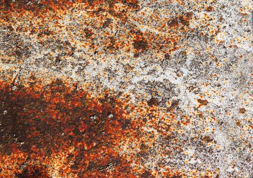 Old metal iron rust background and texture