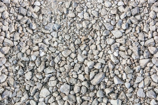 Gravel stone isolated texture
