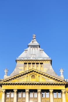 Az Anker building at Deak Ference Square in Budapest, Hungary