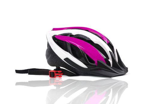 Bicycle Helmet, Head Safety. With clipping path