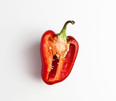 Red pepper and slice
