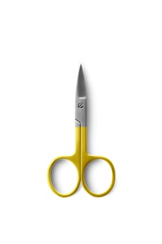 Nail scissors isolated on white background. With clipping path
