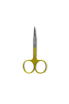 Nail scissors isolated on white background. With clipping path