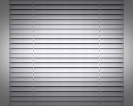 Silver horizontal Blinds window decoration interior of room