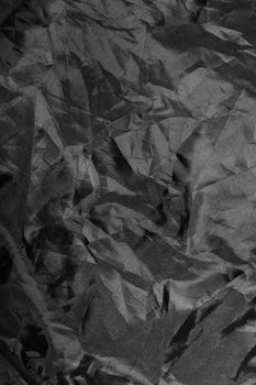 Black rough fabric grunge texture background.