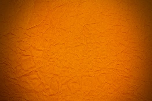 Wallpaper crumpled paper, orange background