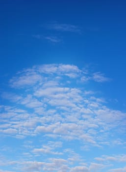 Blue sky background with white cloudy concept.