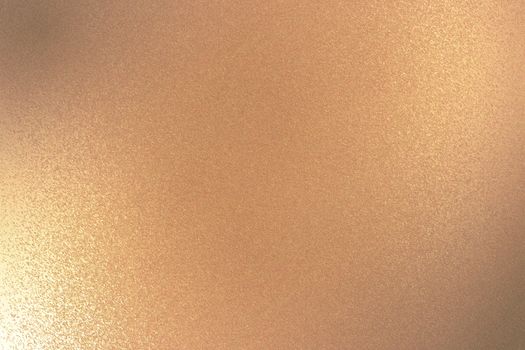 Abstract background, shiny bronze metal plate texture