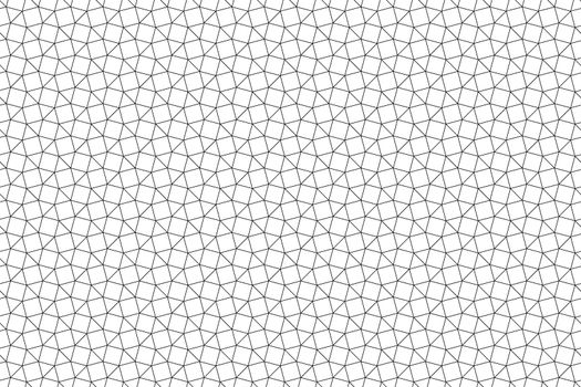 Abstract pattern background, black triangle outline with square grid mesh