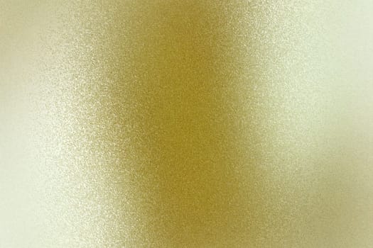 Shiny yellow steel wall, abstract texture background