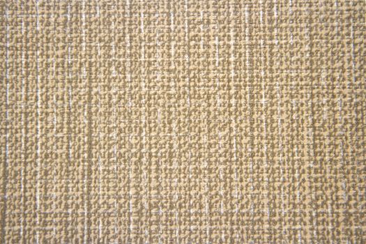 Striped linen sack texture background in brown