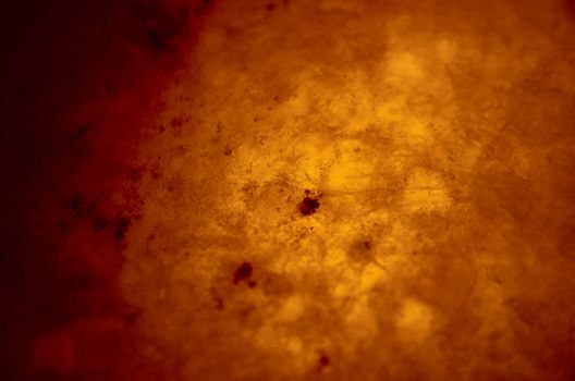 macro photography of salt lamp imitating incandescent lava