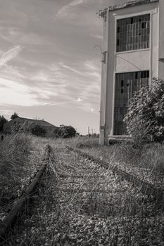 Sugar factory abandoned in Italy