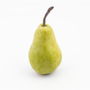 a pear isolated on a white surface