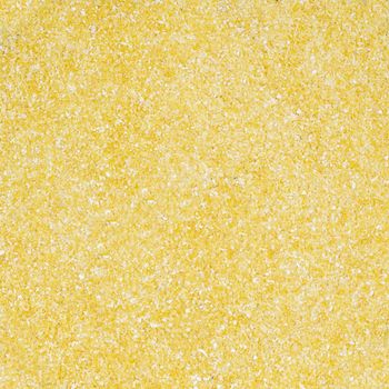 some yellow corn flour as a background