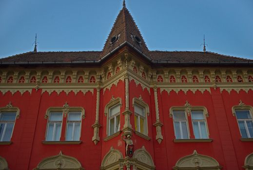 Old villa built in hungarian style