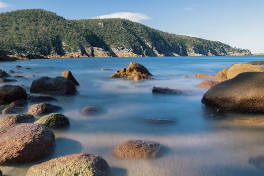 Sleepy Bay in Freycinet National Park, Tasmania