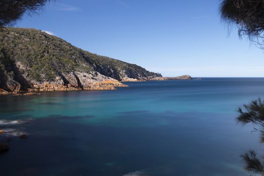 Sleepy Bay in Freycinet National Park, Tasmania