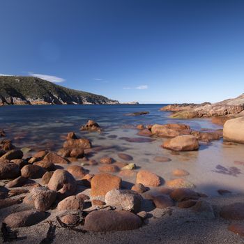 Sleepy Bay in Freycinet National Park, Tasmania