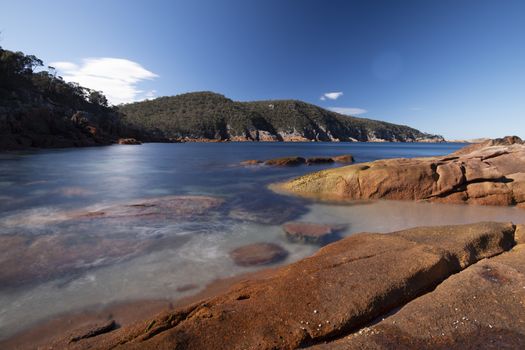 Sleepy Bay in Freycinet National Park, Tasmania