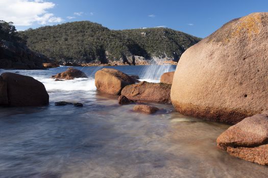 Sleepy Bay in Freycinet National Park, Tasmania