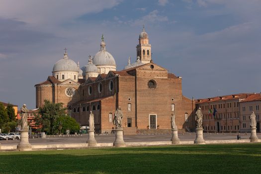 The Basilica of Santa Giustina of Padua, Italy.