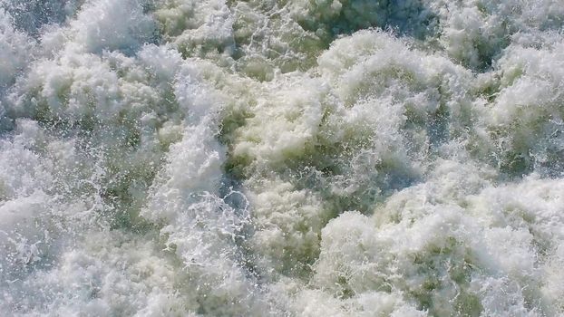 top view of the surf foam, close up