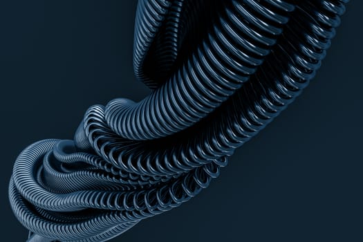 Computer digital drawing, dark background, metal background