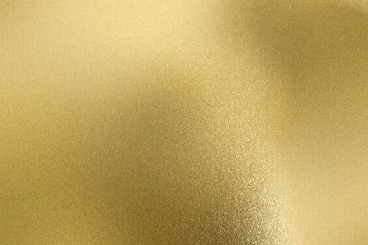 Abstract texture background, smooth gold metal wall