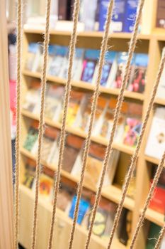 Stack of books stored as  Education and  business concept