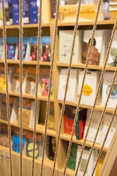 Stack of books stored as  Education and  business concept